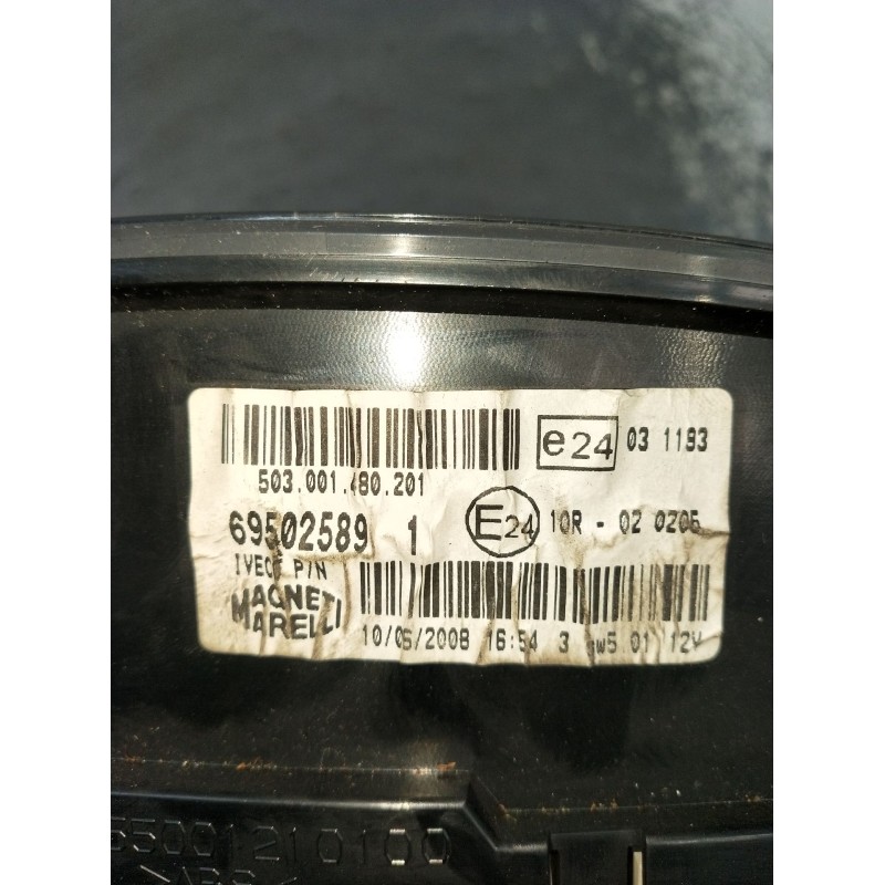 Recambio de cuadro instrumentos para iveco daily iv caja/chasis 55s18w referencia OEM IAM 69502589 1503001480201 VER FOTOS 2006