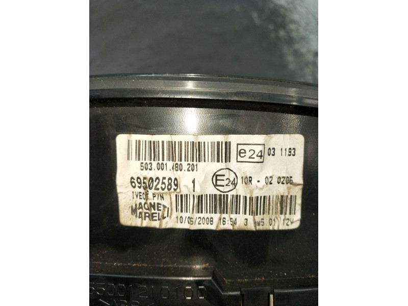 Recambio de cuadro instrumentos para iveco daily iv caja/chasis 55s18w referencia OEM IAM 69502589 1503001480201 VER FOTOS 2006