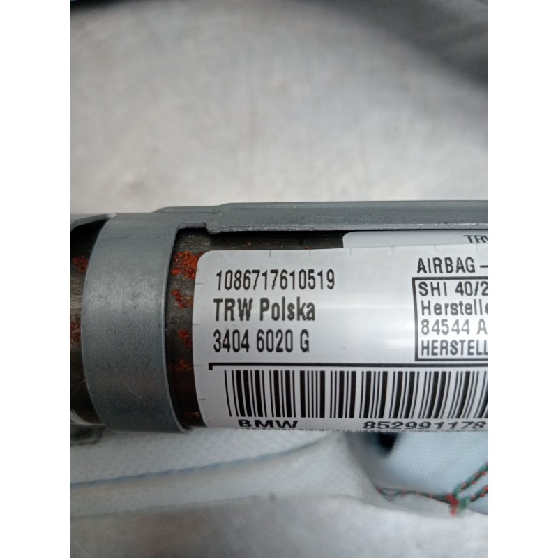 Recambio de airbag cortina delantero derecho para bmw x1 (e84) sdrive 18 d referencia OEM IAM 34046020G 1086717610519 2009