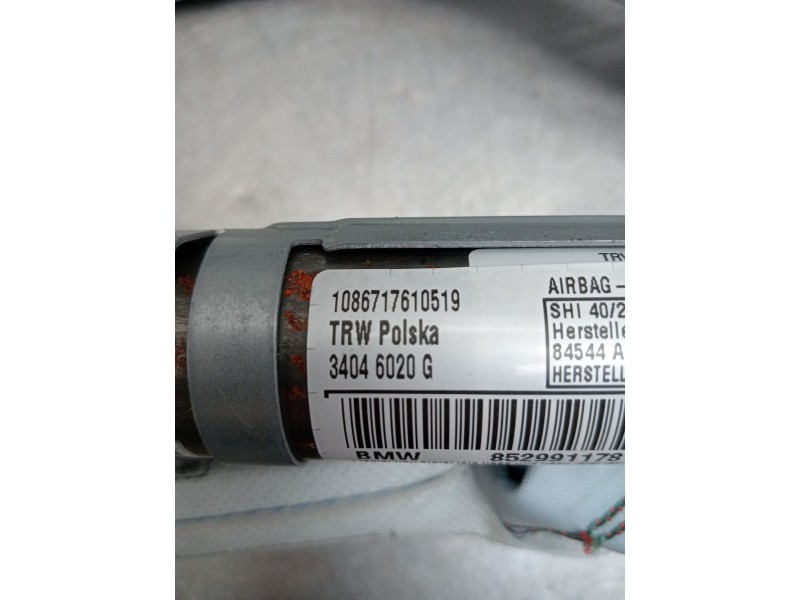 Recambio de airbag cortina delantero derecho para bmw x1 (e84) sdrive 18 d referencia OEM IAM 34046020G 1086717610519 2009