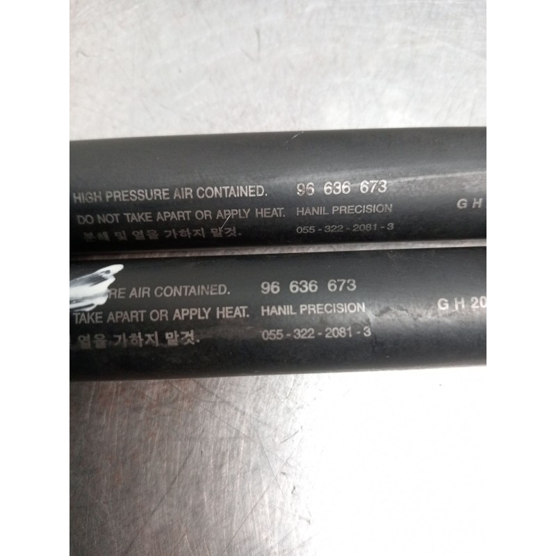 Recambio de amortiguadores capo para chevrolet epica (kl1_) 2.0 d referencia OEM IAM 96636673 96636673 2007