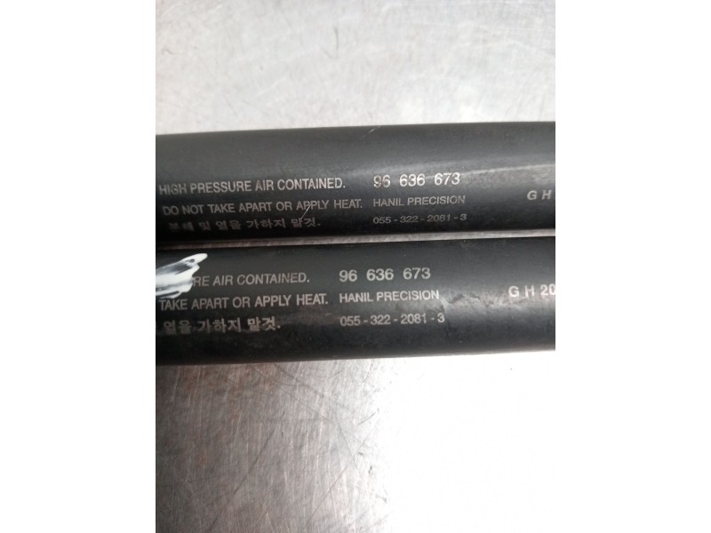 Recambio de amortiguadores capo para chevrolet epica (kl1_) 2.0 d referencia OEM IAM 96636673 96636673 2007