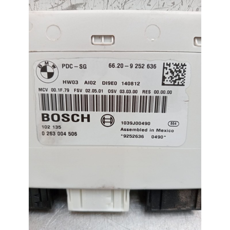 Recambio de modulo electronico para bmw x1 (e84) sdrive 18 d referencia OEM IAM 0263004506 1039J00490 66209252636 9252636 2009