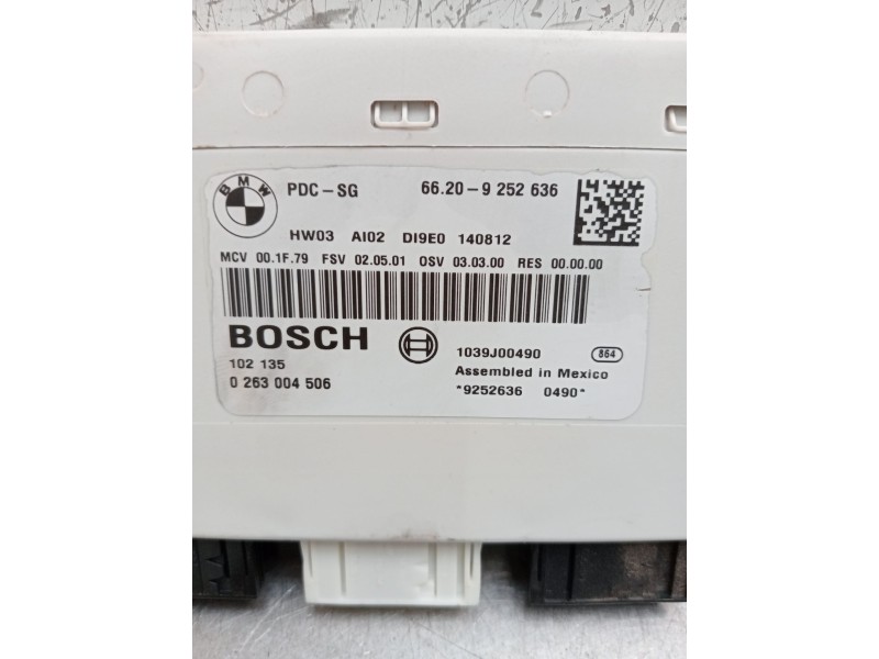 Recambio de modulo electronico para bmw x1 (e84) sdrive 18 d referencia OEM IAM 0263004506 1039J00490 66209252636 9252636 2009