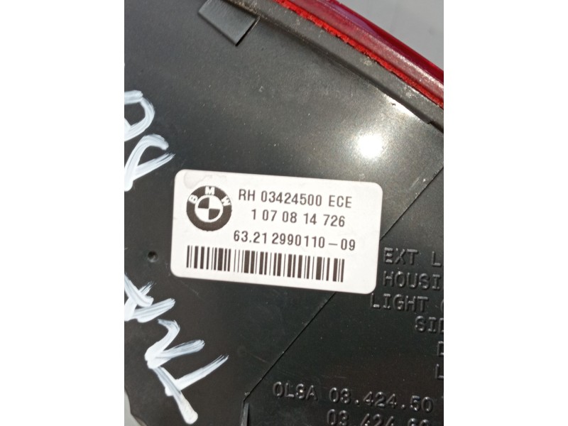 Recambio de piloto trasero derecho para bmw x1 (e84) sdrive 18 d referencia OEM IAM 6321299011009 03424500 2009