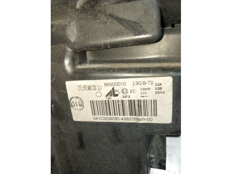 Recambio de faro derecho para iveco daily iv caja/chasis 55s18w referencia OEM IAM 69500010  2006