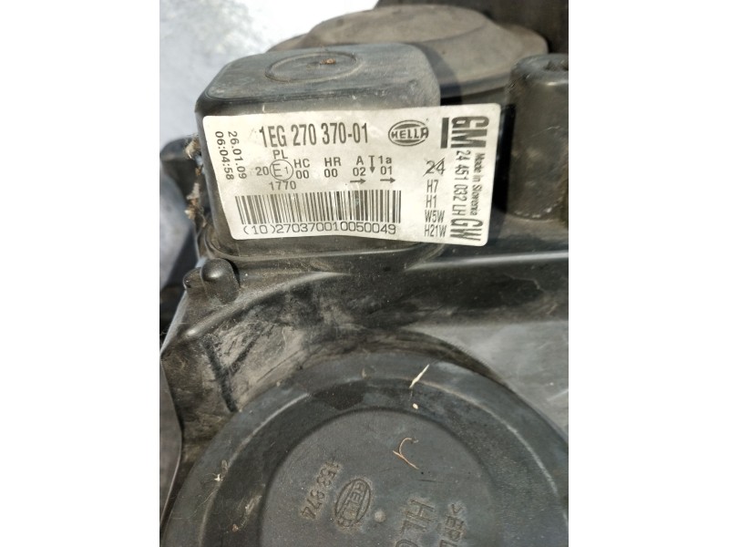 Recambio de faro izquierdo para opel astra h gtc (a04) 1.7 cdti (l08) referencia OEM IAM 1EG27037001  2007