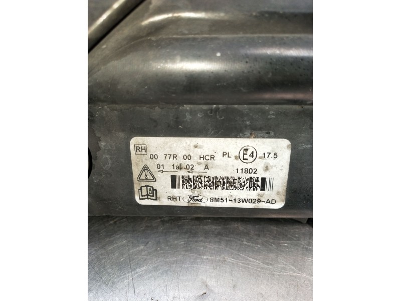 Recambio de faro derecho para ford focus ii (da_, hcp, dp) 1.6 tdci referencia OEM IAM 8M5113W029AD  2005