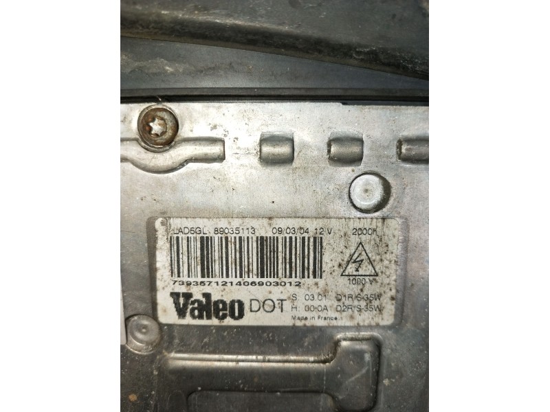 Recambio de faro izquierdo para renault laguna ii (bg0/1_) 2.0 16v (bg00, bg0k, bg0p, bg0w) referencia OEM IAM 8200163323 890351