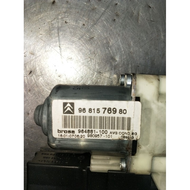 Recambio de elevalunas delantero izquierdo para citroën c4 coupé (la_) 1.6 hdi referencia OEM IAM 9681576980 3P 2006