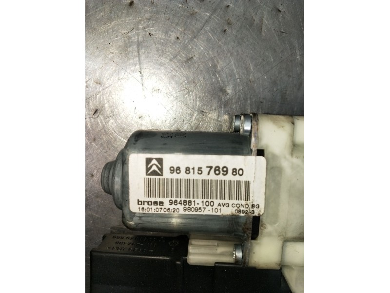 Recambio de elevalunas delantero izquierdo para citroën c4 coupé (la_) 1.6 hdi referencia OEM IAM 9681576980 3P 2006