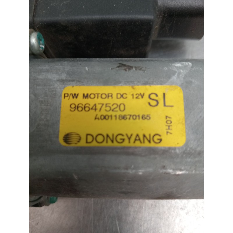 Recambio de elevalunas delantero izquierdo para chevrolet epica (kl1_) 2.0 d referencia OEM IAM 96647520 A00118670165 4P 2007