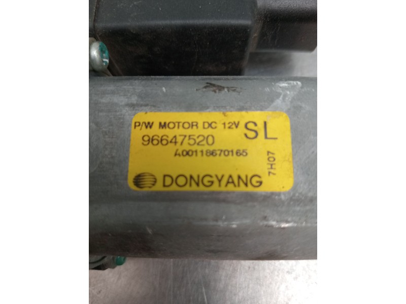 Recambio de elevalunas delantero izquierdo para chevrolet epica (kl1_) 2.0 d referencia OEM IAM 96647520 A00118670165 4P 2007