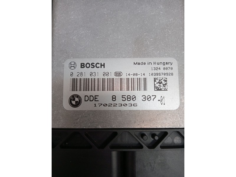 Recambio de centralita motor uce para bmw x1 (e84) sdrive 18 d referencia OEM IAM 0281031001 170223036 85030701 