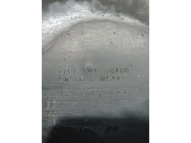 Recambio de guardabarros trasero para honda st st 1100 pan european (sc26) referencia OEM IAM 80106MT30100  