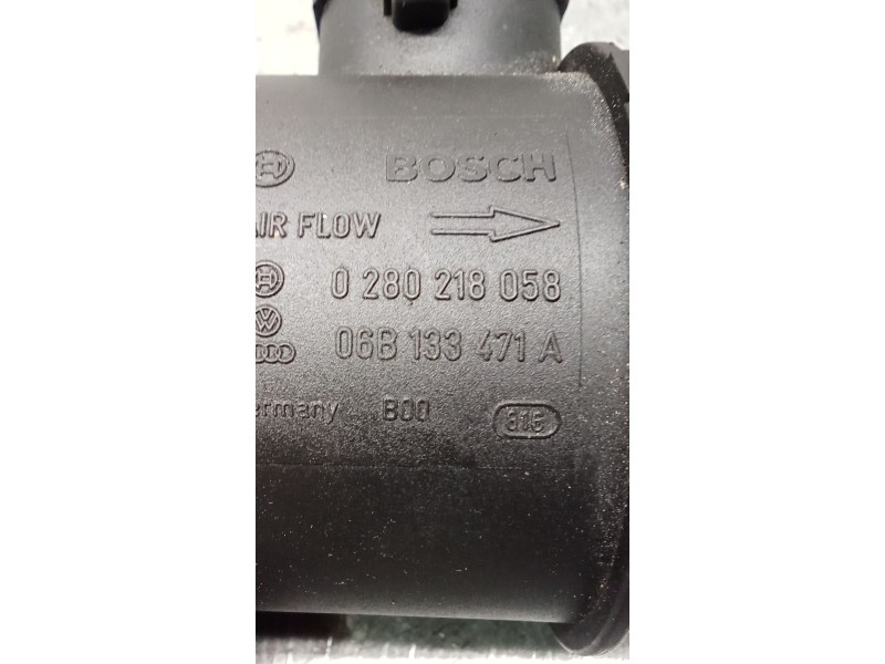 Recambio de caudalimetro para audi a4 b6 (8e2) 2.0 referencia OEM IAM 0280218058 06B133471A 01