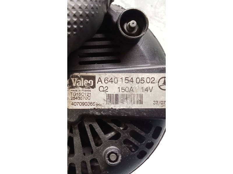 Recambio de alternador para mercedes-benz clase b sports tourer (w245) b 200 cdi (245.208) referencia OEM IAM A6401540502 254357