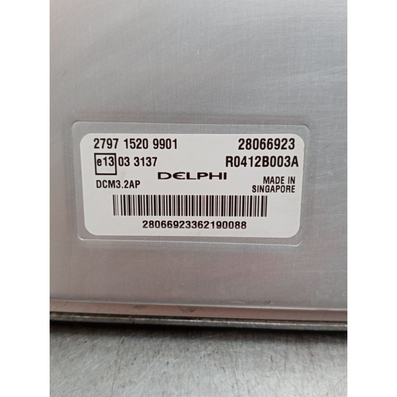 Recambio de centralita motor uce para tata xenon 2.2 dci referencia OEM IAM 28066923 279715209901 033137 