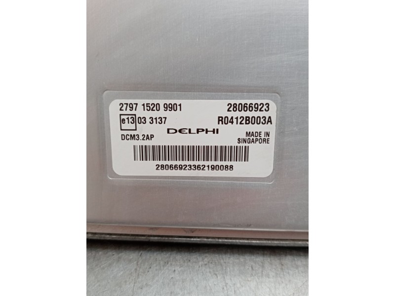 Recambio de centralita motor uce para tata xenon 2.2 dci referencia OEM IAM 28066923 279715209901 033137 