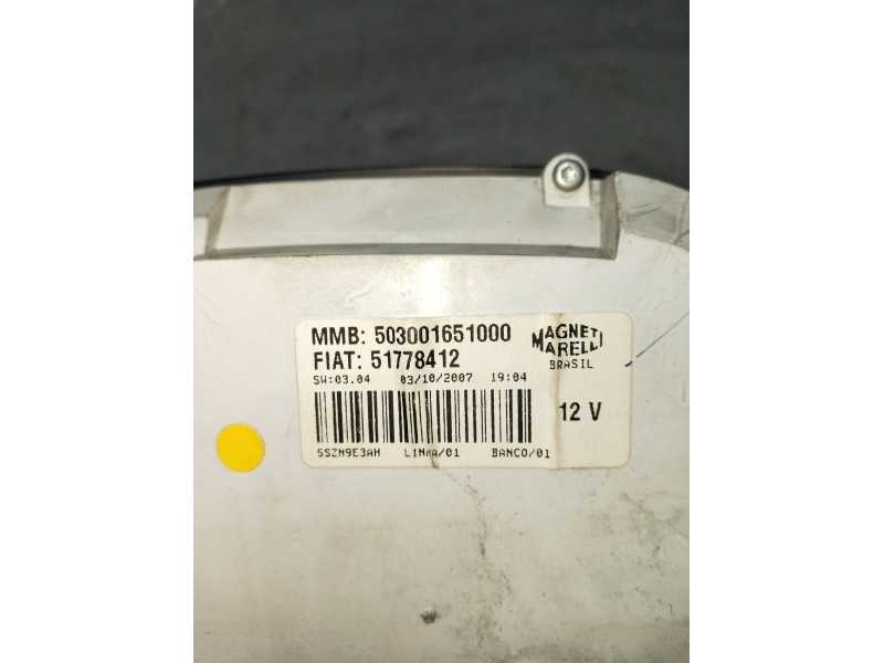 Recambio de cuadro instrumentos para fiat linea (323_, 110_) 1.3 d multijet (323axb11, 323axb1a) referencia OEM IAM 503001651000