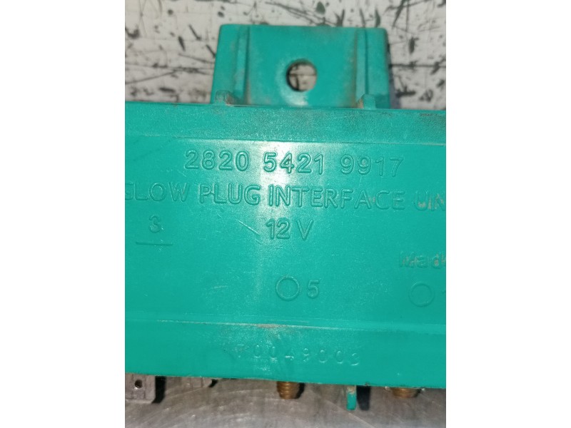 Recambio de caja precalentamiento para tata xenon 2.2 dci referencia OEM IAM 282054219917 70049003 