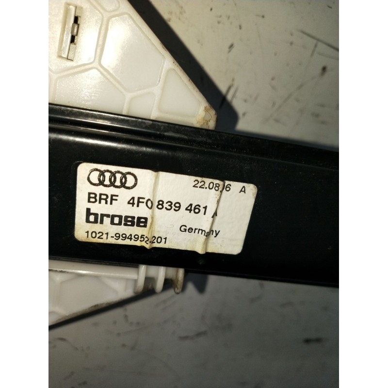 Recambio de elevalunas trasero izquierdo para audi a6 c6 (4f2) 3.2 fsi quattro referencia OEM IAM 4F0839461A 4P 2004