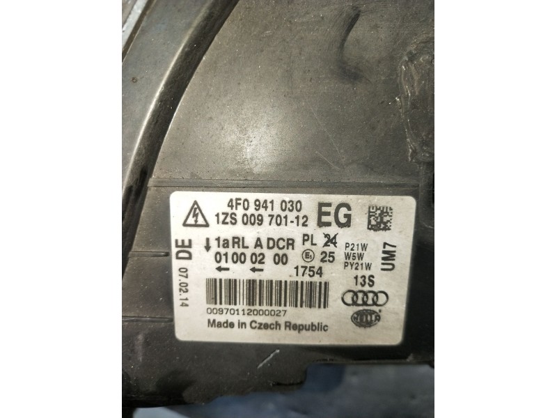Recambio de faro derecho para audi a6 c6 (4f2) 3.2 fsi quattro referencia OEM IAM 4F0941030 5DV00829000 XENON 2004