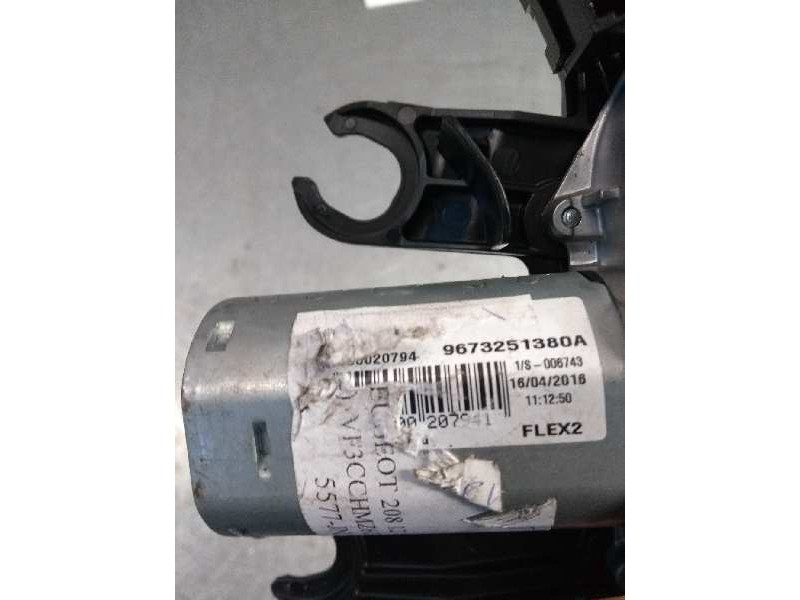 Recambio de motor limpia trasero para peugeot 208 active referencia OEM IAM W0000020794 9673251380A 