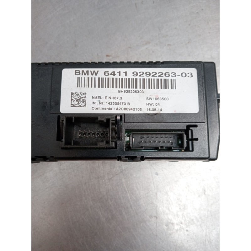 Recambio de mando calefaccion / aire acondicionado para bmw x1 (e84) sdrive 18 d referencia OEM IAM 6411929226303 BH929226303. 1