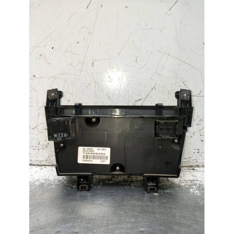 Recambio de mando calefaccion / aire acondicionado para fiat linea (323_, 110_) 1.3 d multijet (323axb11, 323axb1a) referencia O