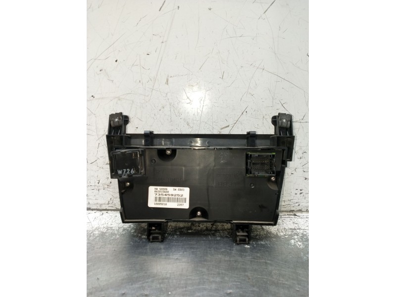 Recambio de mando calefaccion / aire acondicionado para fiat linea (323_, 110_) 1.3 d multijet (323axb11, 323axb1a) referencia O