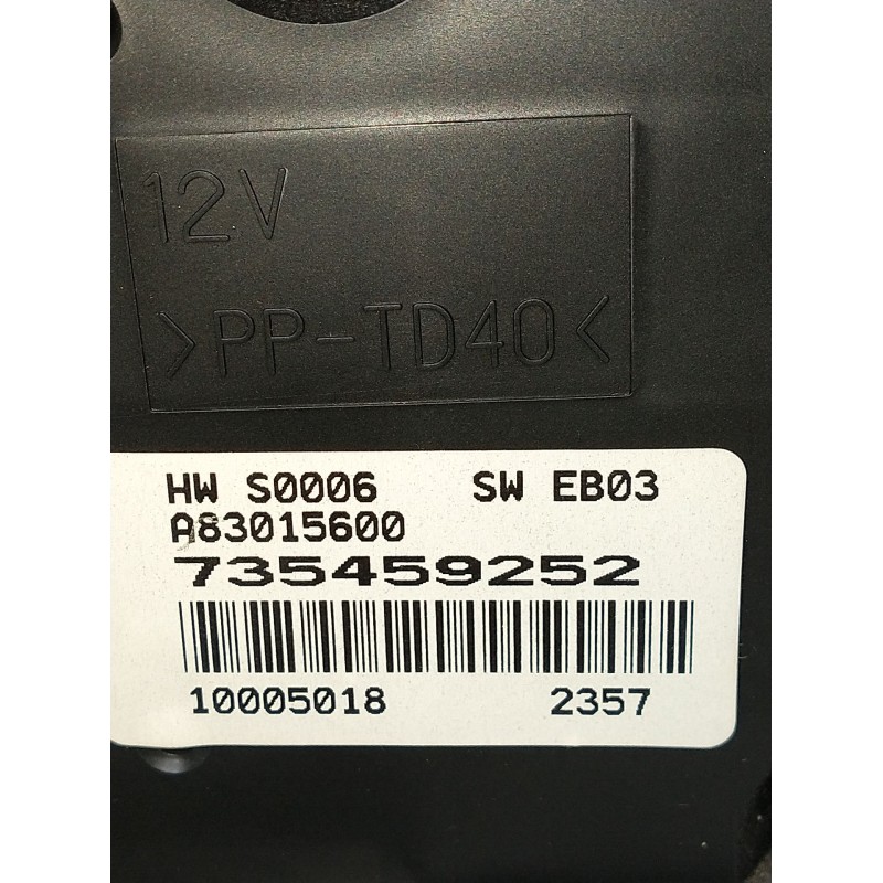 Recambio de mando calefaccion / aire acondicionado para fiat linea (323_, 110_) 1.3 d multijet (323axb11, 323axb1a) referencia O