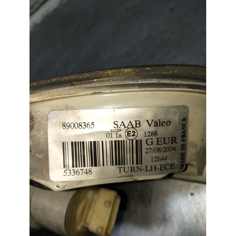 Recambio de piloto delantero izquierdo para saab 9-5 station wagon (ys3e) 2.2 tid referencia OEM IAM 89008365 5336748 