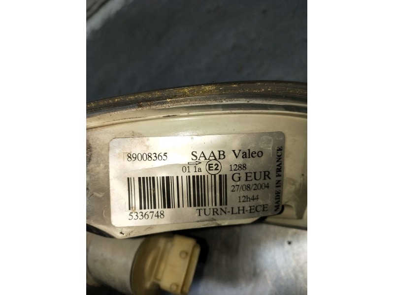 Recambio de piloto delantero izquierdo para saab 9-5 station wagon (ys3e) 2.2 tid referencia OEM IAM 89008365 5336748 
