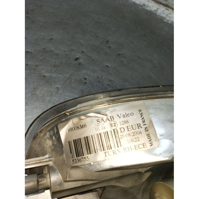 Recambio de piloto delantero derecho para saab 9-5 station wagon (ys3e) 2.2 tid referencia OEM IAM 89008366 5336755 