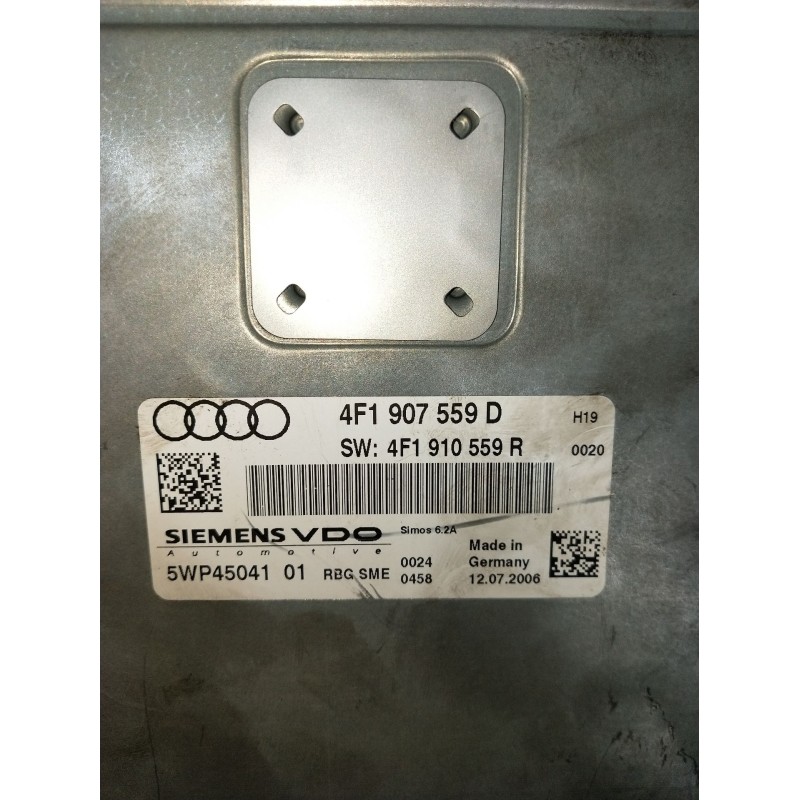 Recambio de centralita motor uce para audi a6 c6 (4f2) 3.2 fsi quattro referencia OEM IAM 4F1907559D 4F1910559R 5WP45041 2004