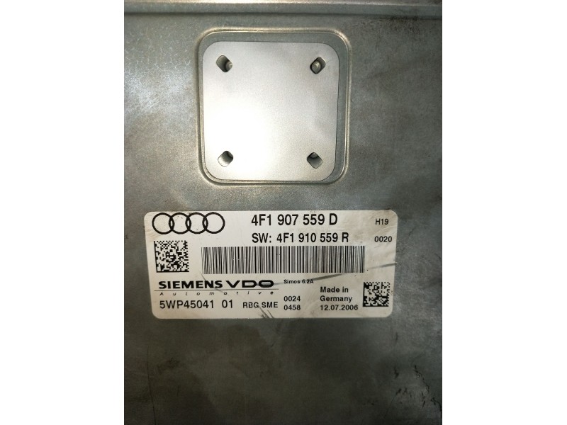 Recambio de centralita motor uce para audi a6 c6 (4f2) 3.2 fsi quattro referencia OEM IAM 4F1907559D 4F1910559R 5WP45041 2004
