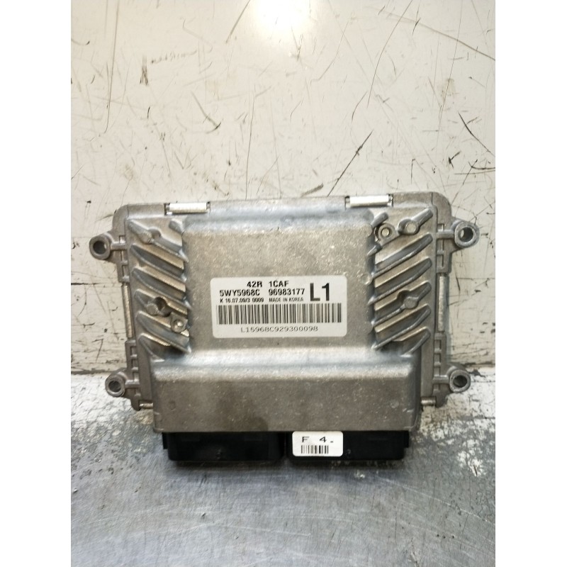 Recambio de centralita motor uce para chevrolet aveo / kalos hatchback (t250, t255) 1.2 referencia OEM IAM 5WY5968C 96983177 200