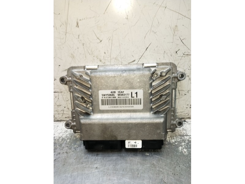 Recambio de centralita motor uce para chevrolet aveo / kalos hatchback (t250, t255) 1.2 referencia OEM IAM 5WY5968C 96983177 200