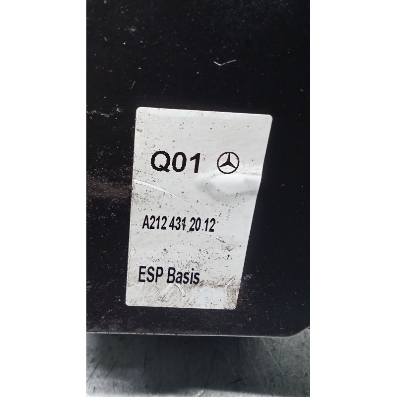 Recambio de abs para mercedes-benz clase e (w212) e 220 cdi / bluetec (212.001, 212.002) referencia OEM IAM 0265950972 A21243120