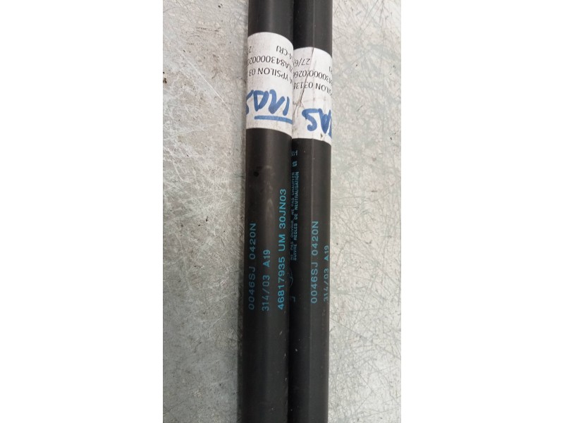 Recambio de amortiguadores maletero / porton para lancia ypsilon (101) 1.3 16v multijet argento referencia OEM IAM 46817935  