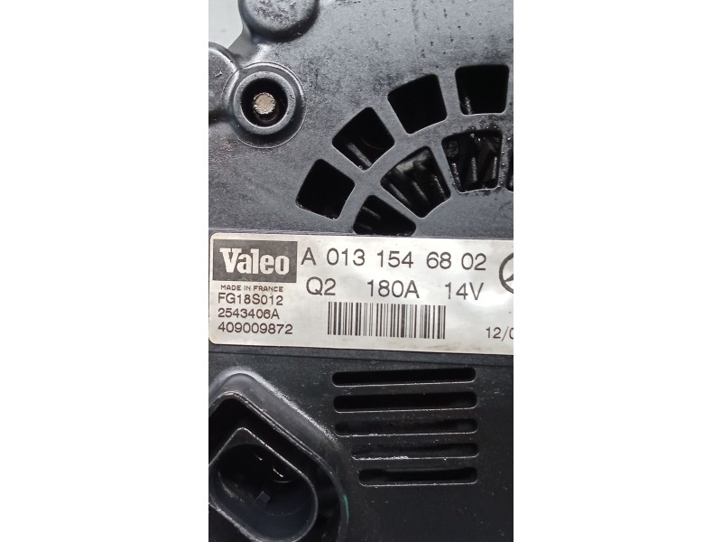 Recambio de alternador para mercedes-benz clase e (w212) e 220 cdi / bluetec (212.001, 212.002) referencia OEM IAM A0131546802  