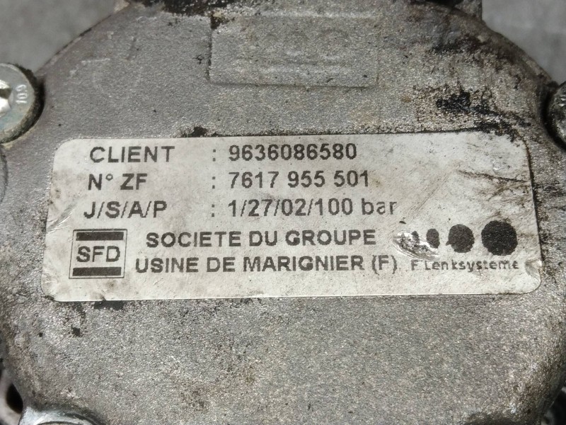 Recambio de bomba direccion para citroen c5 berlina 2.0 hpi exclusive referencia OEM IAM 9636086580 7617955501 