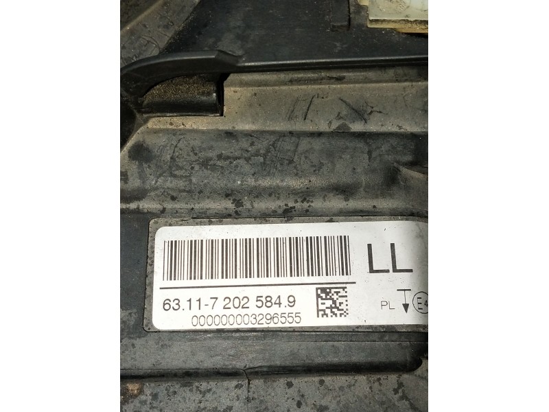 Recambio de faro derecho para bmw 3 (e90) 318 d referencia OEM IAM 631172025849 7237647 XENON 2008