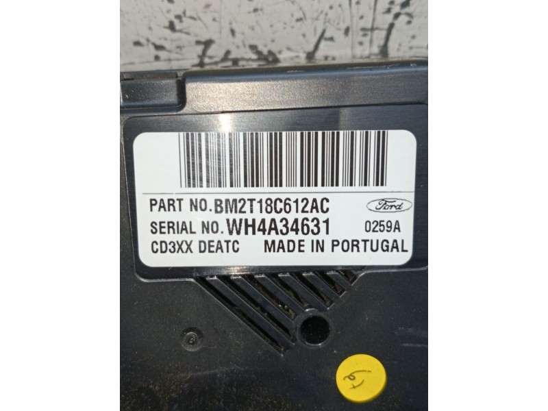 Recambio de mando calefaccion / aire acondicionado para ford s-max (ca1) 2.0 tdci cat referencia OEM IAM BM2T18C612AC WH4A34631 