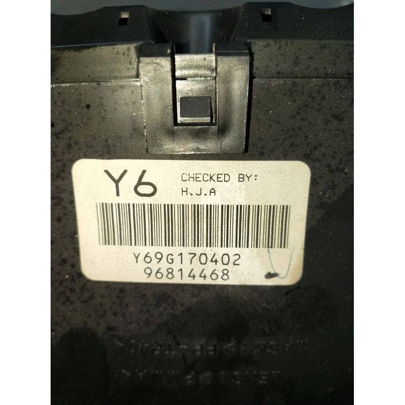 Recambio de cuadro instrumentos para chevrolet aveo / kalos hatchback (t250, t255) 1.2 referencia OEM IAM Y69G170402 96814468 20