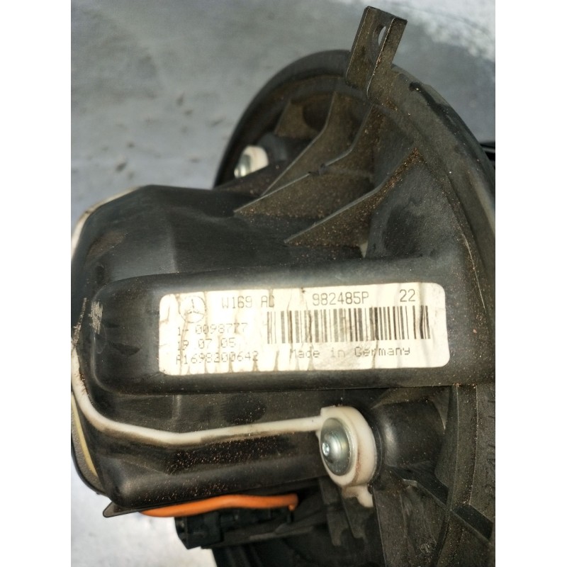 Recambio de motor calefaccion para mercedes-benz clase b sports tourer (w245) b 200 cdi (245.208) referencia OEM IAM A1698200642