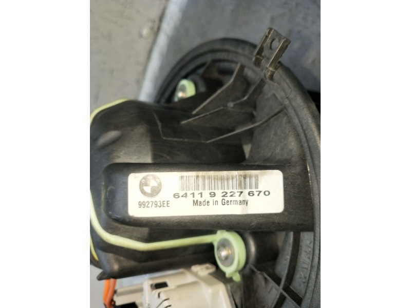 Recambio de motor calefaccion para bmw 3 (e90) 318 d referencia OEM IAM 64119227670 992793EE 2008