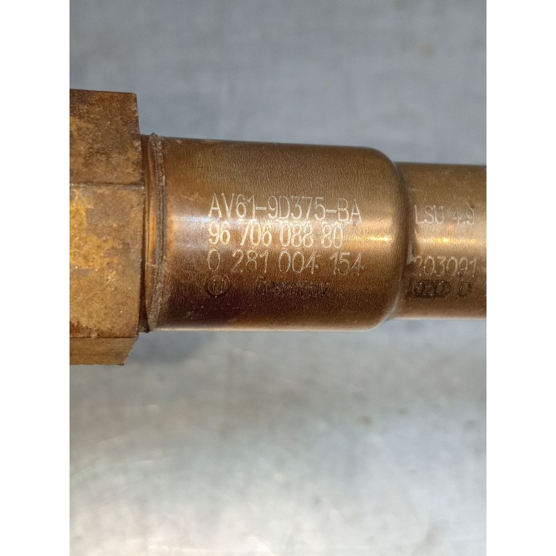 Recambio de sonda lambda para ford s-max (ca1) 2.0 tdci cat referencia OEM IAM 0281004154 9670608880 AV619D375BA 