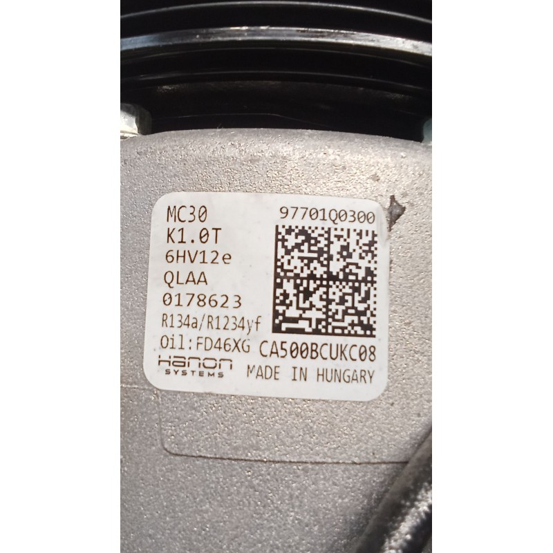Recambio de compresor aire acondicionado para hyundai i20 iii (bc3, bi3) 1.0 t-gdi referencia OEM IAM 97701Q0300  20